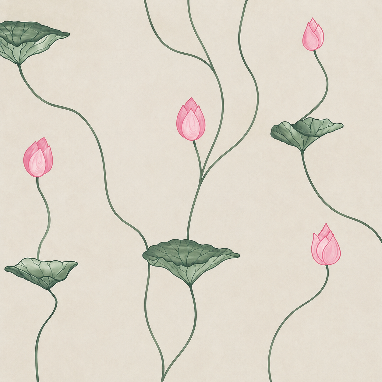 Sacred Lotus Mandala Temple Wallpaper | Premium Spiritual Wall Mural thumb 4